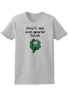 Pinch Me Youre Dead Adult Womens St. Patrick's Day T-Shirt-TooLoud-Ash Gray-Small-Davson Sales