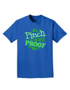 Pinch Proof St Patricks Day Adult Dark T-Shirt-Mens T-Shirt-TooLoud-Royal-Blue-Small-Davson Sales