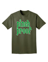 Pinch Proof - St. Patrick's Day Adult Dark T-Shirt by TooLoud-Mens T-Shirt-TooLoud-Military-Green-Small-Davson Sales