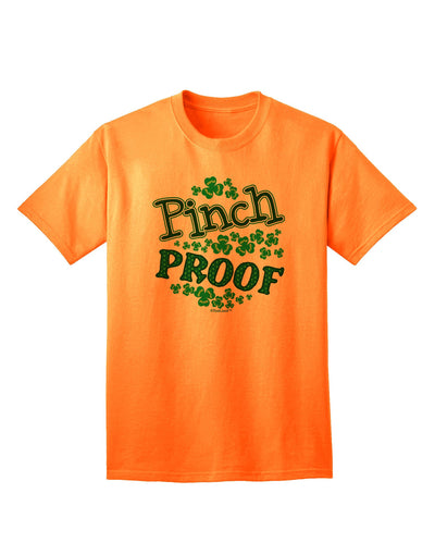 Pinch Proof St. Patrick's Day Premium Adult T-Shirt Collection-Mens T-shirts-TooLoud-Neon-Orange-Small-Davson Sales