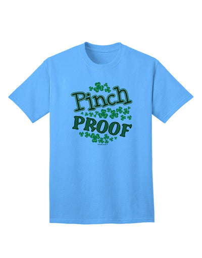 Pinch Proof St. Patrick's Day Premium Adult T-Shirt Collection-Mens T-shirts-TooLoud-Aquatic-Blue-Small-Davson Sales