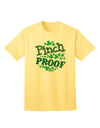 Pinch Proof St. Patrick's Day Premium Adult T-Shirt Collection-Mens T-shirts-TooLoud-Yellow-Small-Davson Sales