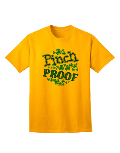 Pinch Proof St. Patrick's Day Premium Adult T-Shirt Collection-Mens T-shirts-TooLoud-Gold-Small-Davson Sales