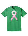 Pink Breast Cancer Awareness Ribbon - Stronger Everyday Adult Dark T-Shirt-Mens T-Shirt-TooLoud-Kelly-Green-Small-Davson Sales