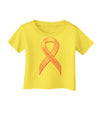 Pink Breast Cancer Awareness Ribbon - Stronger Everyday Infant T-Shirt-Infant T-Shirt-TooLoud-Yellow-06-Months-Davson Sales