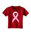 Pink Breast Cancer Awareness Ribbon - Stronger Everyday Toddler T-Shirt Dark-Toddler T-Shirt-TooLoud-Clover-Green-2T-Davson Sales