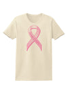 Pink Breast Cancer Awareness Ribbon - Stronger Everyday Womens T-Shirt-Womens T-Shirt-TooLoud-Natural-X-Small-Davson Sales