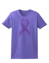 Pink Breast Cancer Awareness Ribbon - Stronger Everyday Womens T-Shirt-Womens T-Shirt-TooLoud-Violet-X-Small-Davson Sales