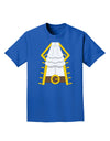 Pirate Captain Costume Gold Adult Dark T-Shirt-Mens T-Shirt-TooLoud-Royal-Blue-Small-Davson Sales