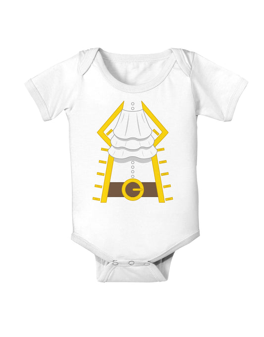 Pirate Captain Costume Gold Baby Romper Bodysuit-Baby Romper-TooLoud-White-06-Months-Davson Sales