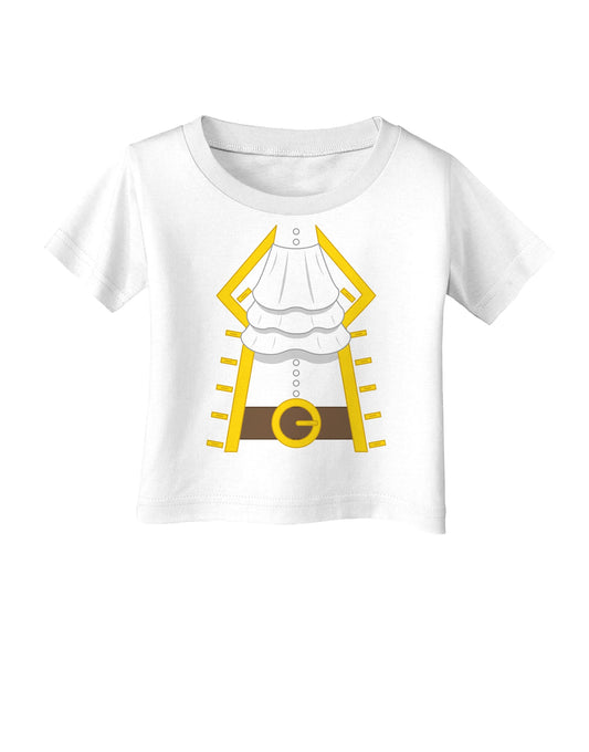 Pirate Captain Costume Gold Infant T-Shirt-Infant T-Shirt-TooLoud-White-06-Months-Davson Sales
