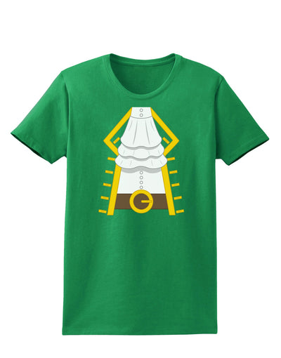 Pirate Captain Costume Gold Womens Dark T-Shirt-Womens T-Shirt-TooLoud-Kelly-Green-X-Small-Davson Sales