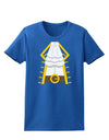 Pirate Captain Costume Gold Womens Dark T-Shirt-Womens T-Shirt-TooLoud-Royal-Blue-X-Small-Davson Sales