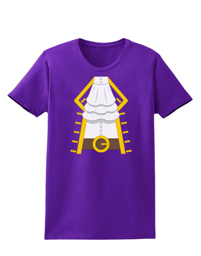 Pirate Captain Costume Gold Womens Dark T-Shirt-Womens T-Shirt-TooLoud-Purple-X-Small-Davson Sales