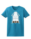 Pirate Captain Costume Silver Womens Dark T-Shirt-Womens T-Shirt-TooLoud-Turquoise-X-Small-Davson Sales