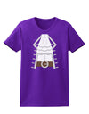 Pirate Captain Costume Silver Womens Dark T-Shirt-Womens T-Shirt-TooLoud-Purple-X-Small-Davson Sales