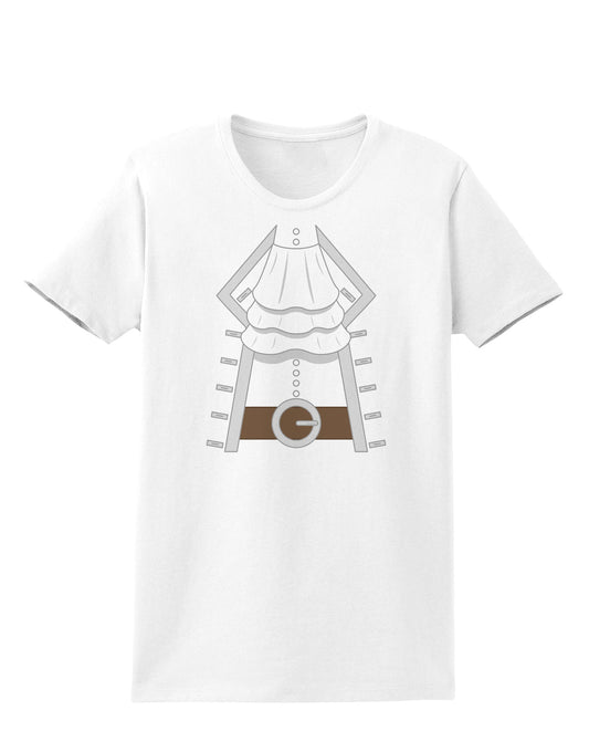 Pirate Captain Costume Silver Womens T-Shirt-Womens T-Shirt-TooLoud-White-X-Small-Davson Sales