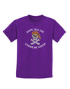 Pirate Day Mateys Childrens Dark T-Shirt-Childrens T-Shirt-TooLoud-Purple-X-Small-Davson Sales