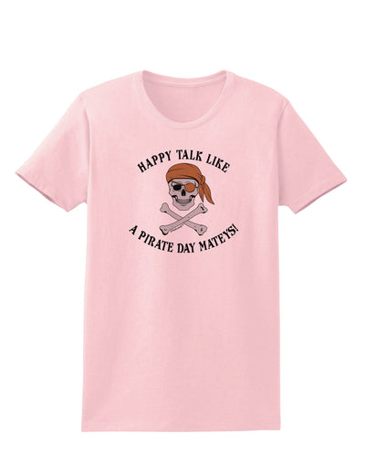 Pirate Day Mateys Womens T-Shirt-Womens T-Shirt-TooLoud-PalePink-X-Small-Davson Sales