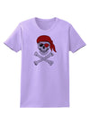 Pirate Skull Womens T-Shirt-Womens T-Shirt-TooLoud-Lavender-X-Small-Davson Sales