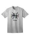 Pisces Symbol Adult T-Shirt-unisex t-shirt-TooLoud-AshGray-Small-Davson Sales