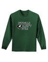 Pitbulls Aren't Evil Adult Long Sleeve Dark T-Shirt-TooLoud-Dark-Green-Small-Davson Sales