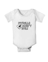 Pitbulls Aren't Evil Baby Romper Bodysuit-Baby Romper-TooLoud-White-06-Months-Davson Sales