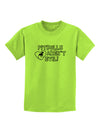 Pitbulls Aren't Evil Childrens T-Shirt-Childrens T-Shirt-TooLoud-Lime-Green-X-Small-Davson Sales