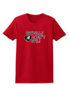 Pitbulls Aren't Evil Womens Dark T-Shirt-TooLoud-Red-X-Small-Davson Sales