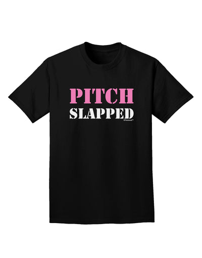 Pitch Slapped - Pink Adult Dark T-Shirt-Mens T-Shirt-TooLoud-Black-Small-Davson Sales