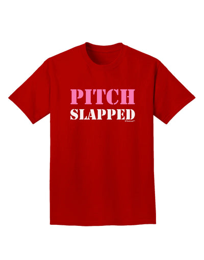 Pitch Slapped - Pink Adult Dark T-Shirt-Mens T-Shirt-TooLoud-Red-Small-Davson Sales