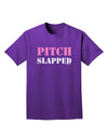 Pitch Slapped - Pink Adult Dark T-Shirt-Mens T-Shirt-TooLoud-Purple-Small-Davson Sales