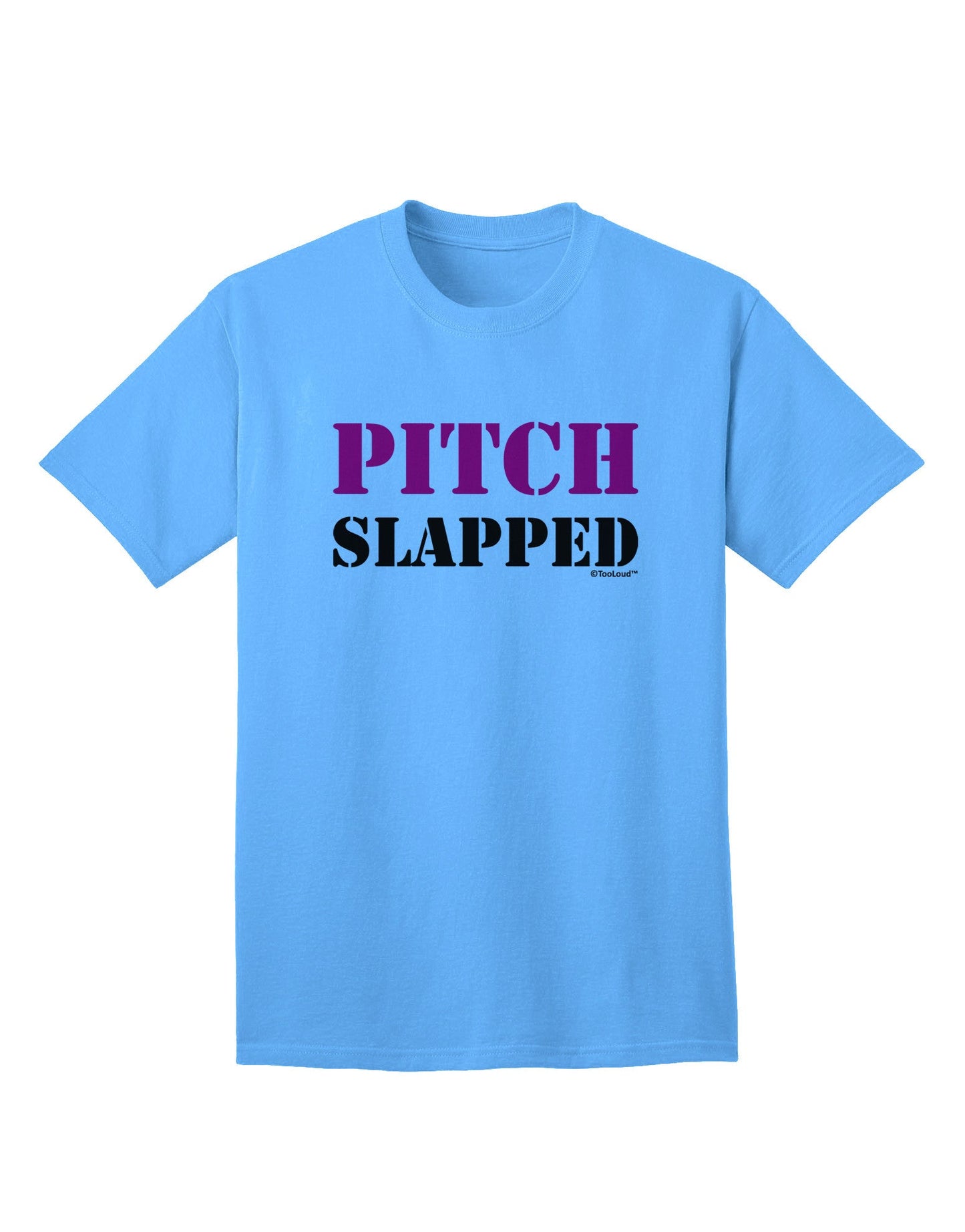 Pitch Slapped - Pink Adult T-Shirt-Mens T-Shirt-TooLoud-Aquatic-Blue-Small-Davson Sales