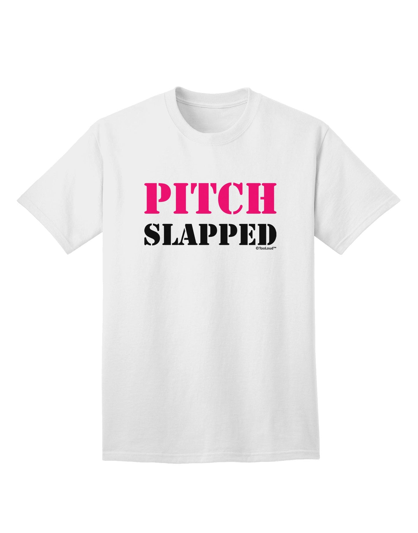 Pitch Slapped - Pink Adult T-Shirt-Mens T-Shirt-TooLoud-White-Small-Davson Sales