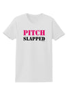 Pitch Slapped - Pink Womens T-Shirt-Womens T-Shirt-TooLoud-White-X-Small-Davson Sales