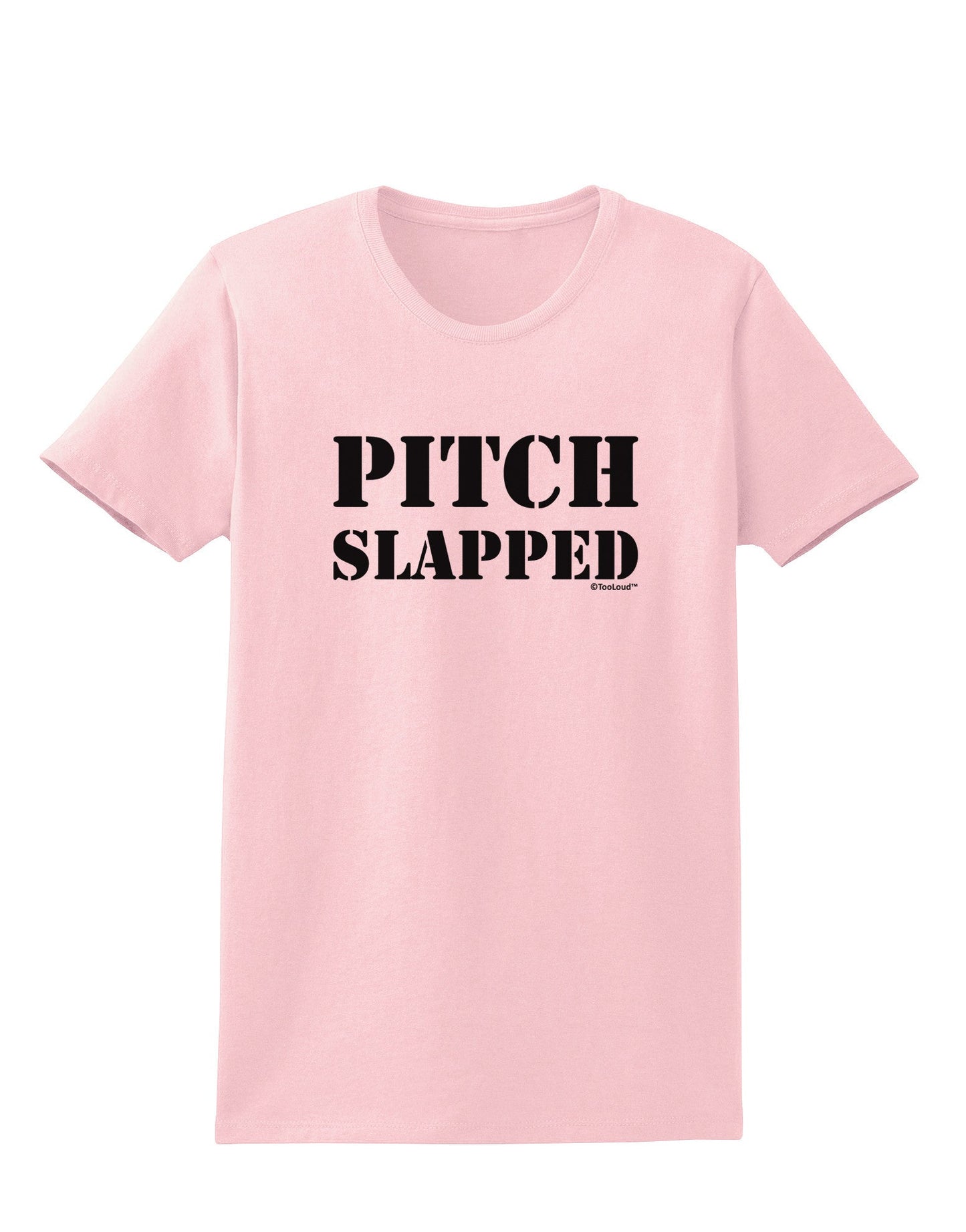 Pitch Slapped Womens T-Shirt-Womens T-Shirt-TooLoud-PalePink-X-Small-Davson Sales