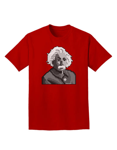 Pixel Albert Design Adult Dark T-Shirt by TooLoud-Mens T-Shirt-TooLoud-Red-Small-Davson Sales