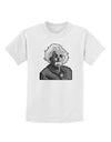 Pixel Albert Design Childrens T-Shirt by TooLoud-Childrens T-Shirt-TooLoud-White-X-Small-Davson Sales