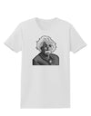 Pixel Albert Design Womens T-Shirt by TooLoud-Womens T-Shirt-TooLoud-White-X-Small-Davson Sales