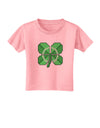 Pixel Four Leaf Clover Toddler T-Shirt-Toddler T-Shirt-TooLoud-Candy-Pink-2T-Davson Sales