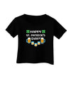 Pixel Happy St Patricks Day Infant T-Shirt Dark-Infant T-Shirt-TooLoud-Black-06-Months-Davson Sales