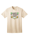 Pixel Happy St. Patrick's Day Premium Adult T-Shirt - Limited Edition-Mens T-shirts-TooLoud-Natural-Small-Davson Sales