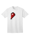 Pixel Heart Design Couples Adult T-Shirt - Right, Exclusively by TooLoud-Mens T-shirts-TooLoud-White-Small-Davson Sales
