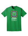 Pixel Irish Charm Item Adult Dark T-Shirt-Mens T-Shirt-TooLoud-Kelly-Green-Small-Davson Sales
