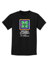 Pixel Irish Charm Item Childrens Dark T-Shirt-Childrens T-Shirt-TooLoud-Black-X-Small-Davson Sales