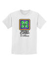 Pixel Irish Charm Item Childrens T-Shirt-Childrens T-Shirt-TooLoud-White-X-Small-Davson Sales