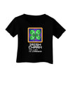 Pixel Irish Charm Item Infant T-Shirt Dark-Infant T-Shirt-TooLoud-Black-06-Months-Davson Sales