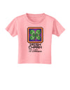 Pixel Irish Charm Item Toddler T-Shirt-Toddler T-Shirt-TooLoud-Candy-Pink-2T-Davson Sales