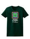 Pixel Irish Charm Item Womens Dark T-Shirt-TooLoud-Forest-Green-Small-Davson Sales