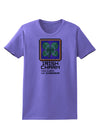 Pixel Irish Charm Item Womens T-Shirt-Womens T-Shirt-TooLoud-Violet-X-Small-Davson Sales